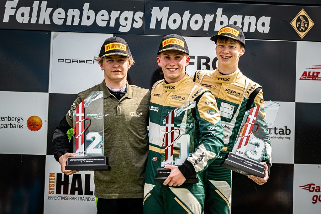 STEP Motorsports talenter høstede pokaler på Falkenberg
(Foto: STEP Sports Management)